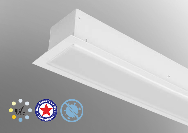 Linear Recessed Grid Luminaire