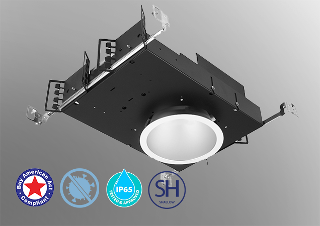 LED 6” Lensed Downlight - IC Rated