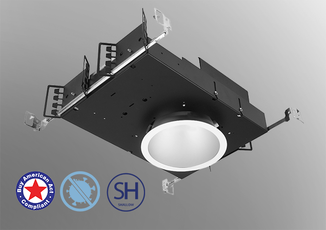 LED 6” Open Downlight - IC Rated