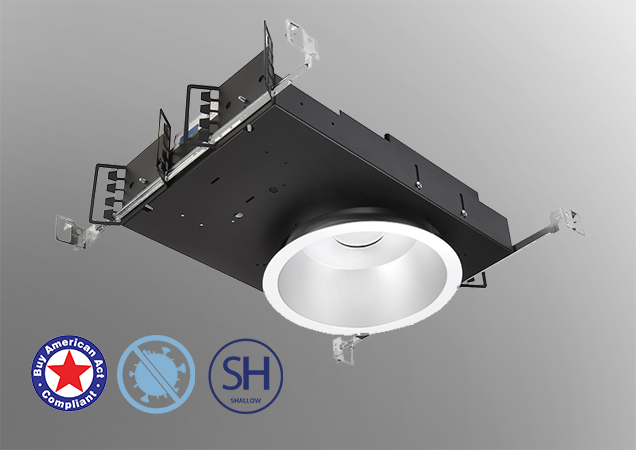 LED 8” Open Wall Wash Downlight - IC Rated